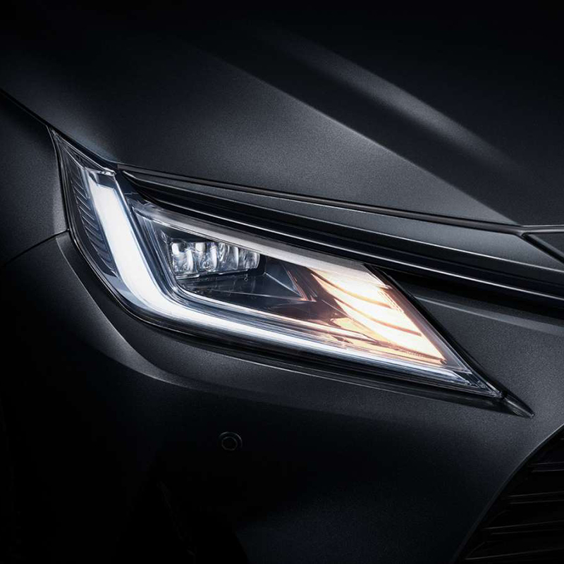 Đèn pha xe Toyota Vios 2023-2025 mã phụ tùng đèn pha vios chính hãng