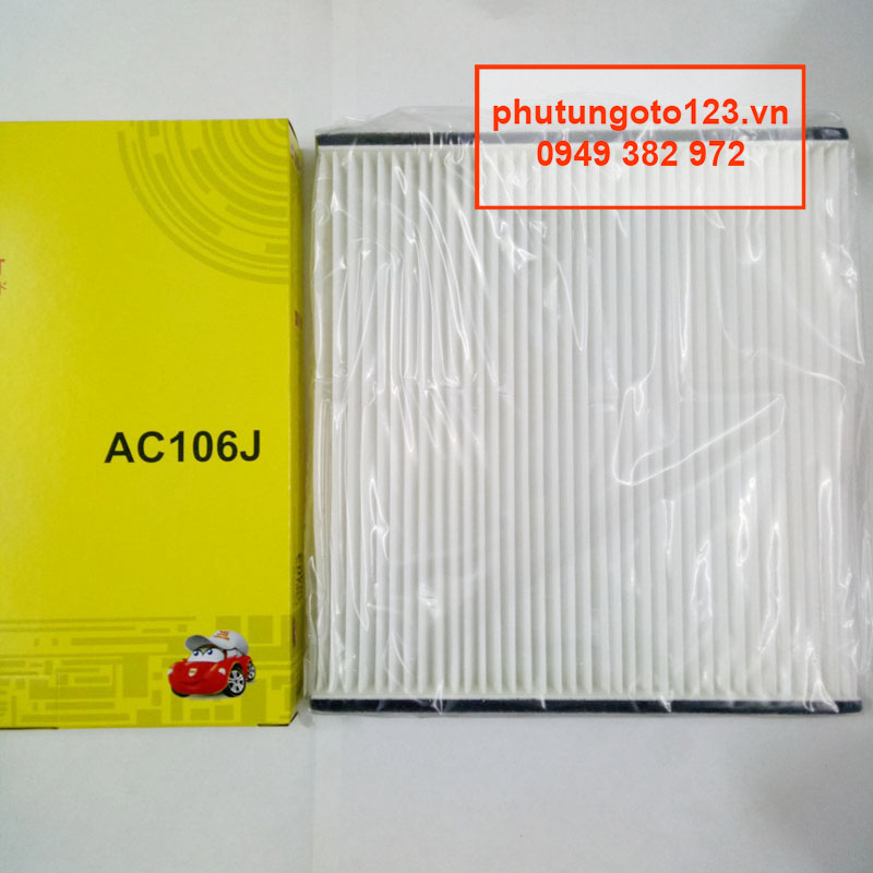 Lọc gió điều hòa AC106J dành cho xe Lexus LS430 4.3 XF30 2000, 2001, 2002, 2003, 2004, 2005, 2006 87139YZZ01