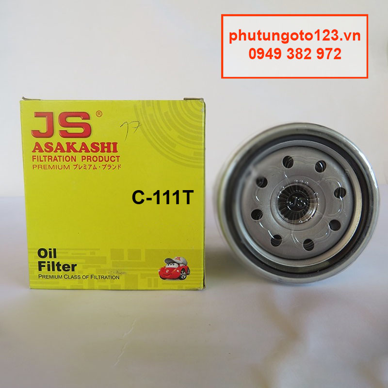 Lọc nhớt- lọc dầu Nhật C111T dành cho xe Ford Focus 1.6 Vietnam 2005, 2006, 2007, 2008, 2009, 2010, 2011, 2012, 2013, 2014, 2015 BM5G6714AA