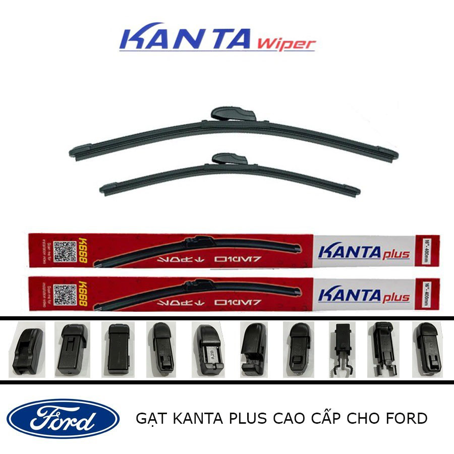 Gạt mưa trước Hyundai Santafe 2005 của Kanta Nhật Bản, kích thước 14 - 26 inch