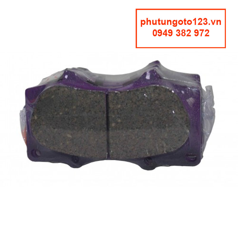 Má phanh trước, bố trước PN1482 Toyota Fortuner 2006, 2007, 2008, 2009, 2010, 2011, 2012, 2013, 2014, 2015 04465-0K280 Nhật Bản NiBK