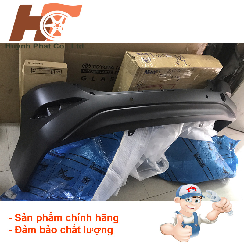 Cản sau xe Toyota Rush 2018-2021 52159-BZG20 chính hãng