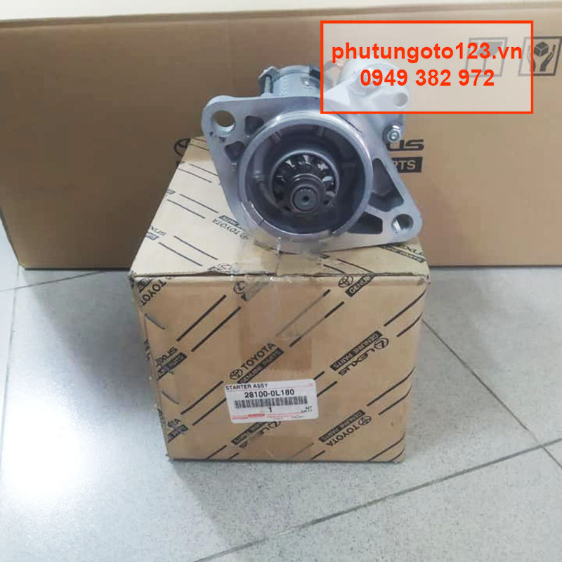 Củ đề, máy đề Toyota Fortuner máy dầu 2016, 2017, 2018, 2019, 2020 28100-0L180 chính hãng