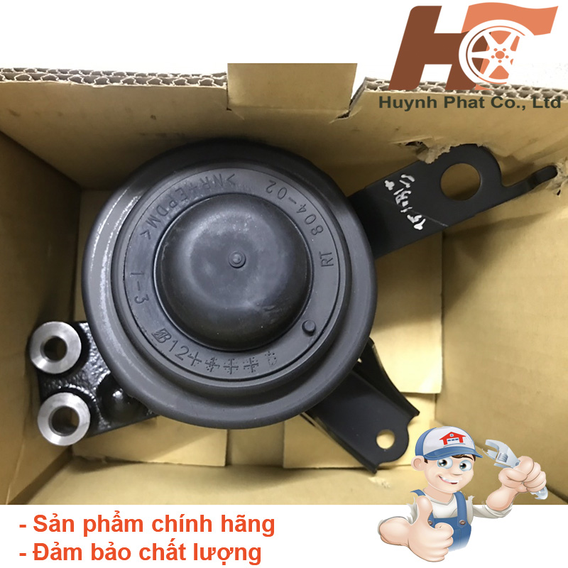 Cao su chân máy dầu xe Toyota Vios 2014-2021 12305-0M132 chính hãng