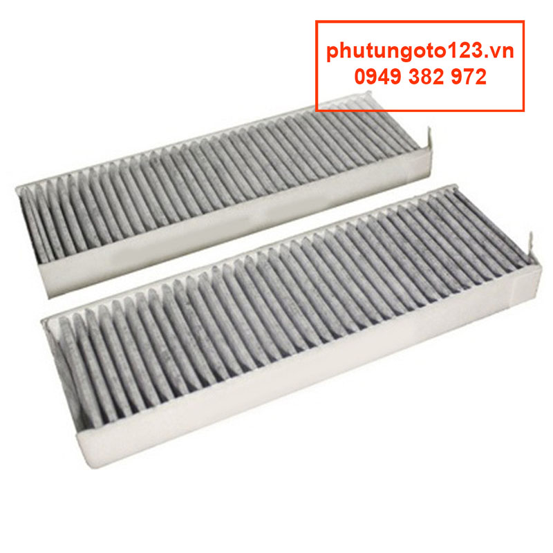 Set 2 Lọc gió điều hòa Than hoạt tính AC0165CSET dành cho xe Peugeot 5008 1.6 2017, 2018, 2019, 2020, 2021 6447XF