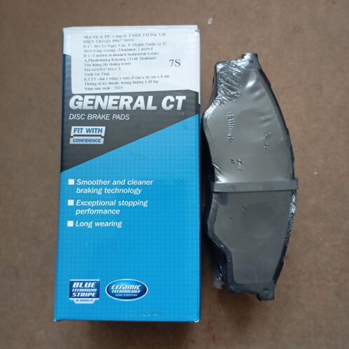 Bố đĩa trước Bendix DB1741GCT – Ceramic GCT cho Toyota Innova & Hilux 2006 - 2015