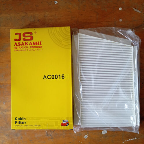 Lọc gió điều hòa không than Mercedes-Benz C180 và C180 Kompressor 2001 - 2008 mã AC0016 của JS Asakashi Nhật Bản