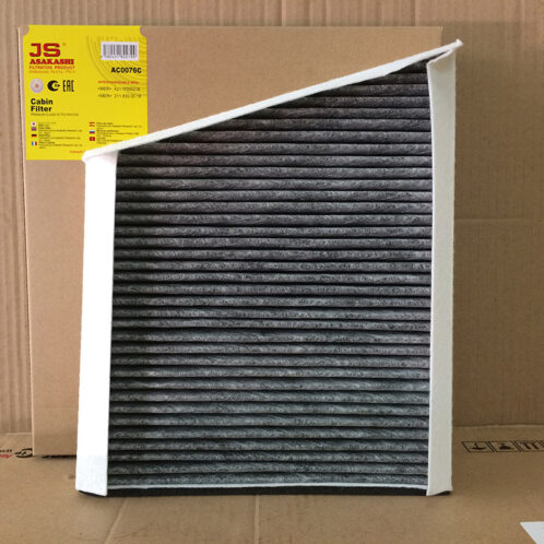 Lọc gió điều than hoạt tính Mercedes-Benz E280, E320 và E350 2002 - 2009 mã AC0076C của JS Asakashi Nhật Bản